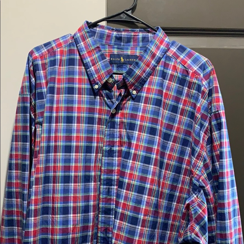Ralph Lauren plaid button up